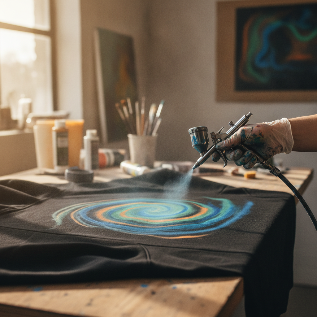 Hoodie Airbrushing no peoples faces just hand